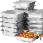 Wholesale Aluminum Lids For Half-size 9   X 13   Aluminum Pans 100 Pieces Case