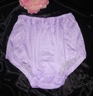 Vintage Double Nylon Wide Gusset Granny Full Brief Sissy Panties Size S 5 Nos    