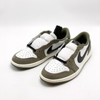  new  Men Nike Air Jordan 1 Low Og Medium Olive   Summit White  hq6998 200      
