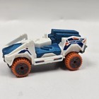 Hot Wheels Lunar Loader Space Rover Diecast Car White Blue Orange Loose Toy