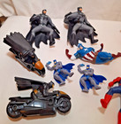 Action Figure Lot 14 Toys Spiderman Batman Captain America