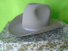 Nice Vintage Trail Ridge Fur Blend Water Resistant Cowboy Hat   Box tan size 7