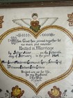 Vintage 1969 Marriage Certificate
