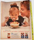Vintage 1962 Quaker Oats Kraft Preserves Mom   Daughter Advertisement Print Ad