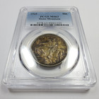 1925 P Pcgs Ms63 Silver Stone Mountain Commemorative Half Dollar 50c Coin 55318b