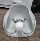 Bumbo Baby Toddler Adjustable 3-in-1 Booster Seat high Chair   Tray   gray