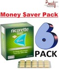6 X Nicorette Original Flavour Gum 4 Mg 210 Pieces  free Shipping To Usa 