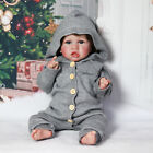 22  Realistic Reborn Baby Dolls Lifelike Newborn Vinyl Silicone Girl Gift Xmas