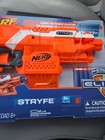 Nerf N-strike Elite Stryfe Orange 6 Blue Dart Motorized Blaster Gun - New In Box