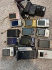 Lot Of 14 Digital Cameras camcorder  Sony Olympus Nikon For P r  Untested 