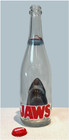 Jaws Blue Wine Spritzer  50th Anniversary Collectible Bottle  Empty   Cap