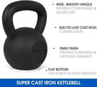 Cast Iron Kettlebell  Strength Training Kettlebells 5-80 Lb  5 10 15 20 25 30 35