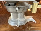Vintage Fairbanks Cast Iron brass Countertop Balance Scale 0-4 