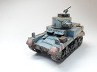Pro-built 1 72 M3 Stuart Mk I Honey 7th Armoured Div  Oper  Crusader 1941 Libya