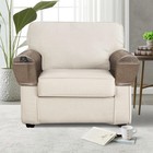 Leather Look Couch Arm Covers Set Of 2 Armrest Covers For Sofa Chair Arm Protect