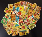 Collection Of Vintage Matchbox Labels From India Unusual Graphics 100 Different