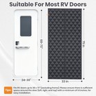 Magnetic Rv Door Insulated Cover  Thermal Water-resistant Curtain 33 x75 
