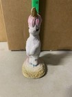 Vintage Unicorn Figurine Ceramic White Magical Fantasy Mythical Creature Pink
