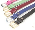 Women   s Genuine Leather Belt Casual Waist Belt Durable Everyday Ladies Belts