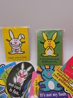 Vintage It s Happy Bunny Die-cut And Vending Machine Stickers Around 100