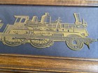 1983 Franklin Mint national Railroad Museum Orient Express 24k Golden Silhouette