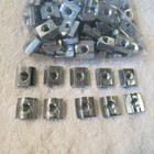 Slide In T-nut  M8 Threaded For 40-m8 Series High Carbon Steel Zinc 100 Pcs