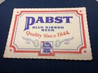 Vintage 10 Pabst Blue Ribbon Place Mats Unused