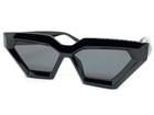 Classy Elegant Modern Retro Cat Eye Style Sunglasses Funky Black Frame Dark Lens