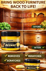 1pc Wood Beeswax Polish  Furniture Scratch Repair Seasoning Wax