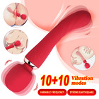 Sex Toys For Women Rechargeable G-spot Clit Vibrator Dildo Massager Adult Gifts