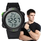 Men S Military Digital Watch Led Screen Sports Large Face Waterproof Wristwatch 