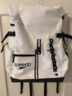 New Speedo 45l Pro Backpack Swimming Gym Bag White With Removable Wet Kit Bag