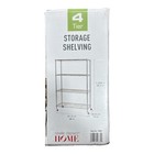 Seville Classics 4-tier Steel Wire Shelving With Wheels  36  W X 14  D X 56 5 h