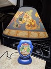 Vintage Disney Snow White   The 7 Dwarves Happy Lamp Glows In Dark Great Cond 