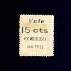 Nicaragua Stamp - 1903 Railway Tax Revenue W  Back Print Overprint Mint R21