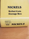 Nickel Rolled Coin Hevy Duty Storage Box With 20 5 Cent Coin Tubes