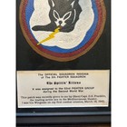 Wwii Framed Patch And Photographs