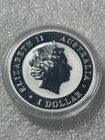 2017 Kookaburra 1 Troy Oz  999 Fine Silver Coin In Original Capsule