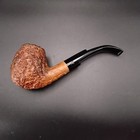 Professionally Restored Ascorti Business Ks Large Bent Egg Tobacco Smoking Pipe 