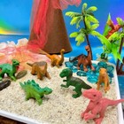Dino Babies Toob Safari Ltd 10 Small Dinosaur Figures Display Model 