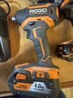 Ridgid Gen 5 Drill   Impact Driver Combo With 2 Batteries And Charger