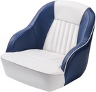 Pontoon Boat Seats With Thickened Sponge Padding  High Back Boat Captains Chair