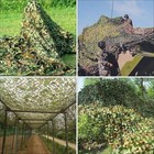 13-20ft Camping Camouflage Netting Military Camo Sunshade Mesh Hunting Car Cover