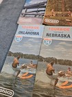Conoco Lot Of 7 Road Maps 70 s