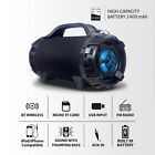 Bluetooth Speaker Portable Wireless Boombox High Performance Bass Stereo System