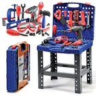  Kids Tool Set Bench 76 Pc - Toddler Tool Bench Set With Electronic Play Drill 