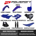 Polisport Restyling Kit For Yamaha Mx Yz125 250  2002-2021  Blue black  22 Style