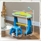 Kids Piano Keyboard  37 Keys Piano For Kids With Microphone  Stool