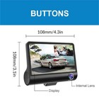 Car Dvr Camera Hd 1080p G-sensor Auto Video Recorder Dash Cam Night Vision