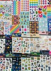 10 New Full Sticker Sheets   Wholesale Stickers - Lot Bundle